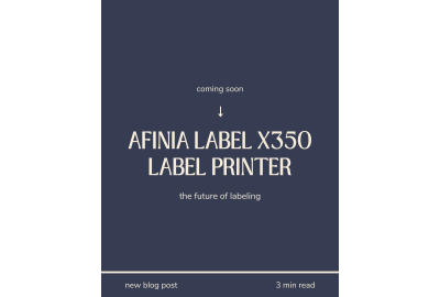 What is the Afinia x350 Label Printer?
