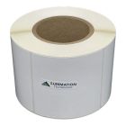 High Gloss Paper 4x4 in. Rectangle Inkjet Label Roll