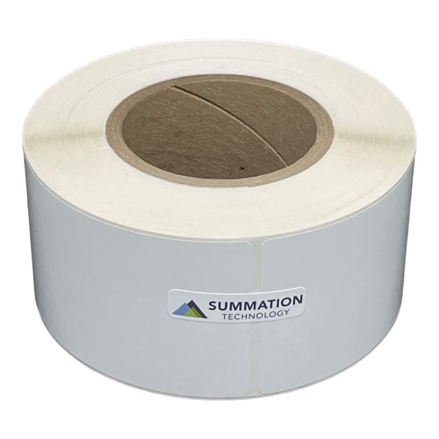 High Gloss Polyester 2.75x6 in. Rectangle Inkjet Label Roll 