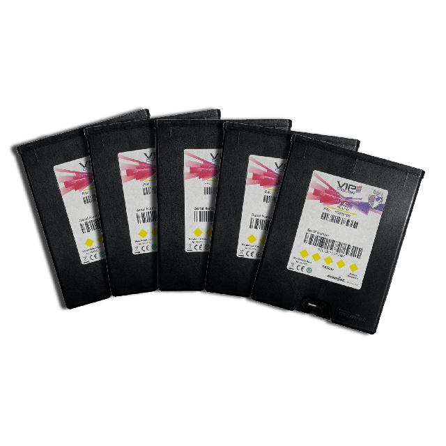 VP-550 and VP-650 Yellow Ink Cartridge 5 Pack